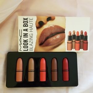 MAC Look in a Box | Blazing Hot Lipstick Set